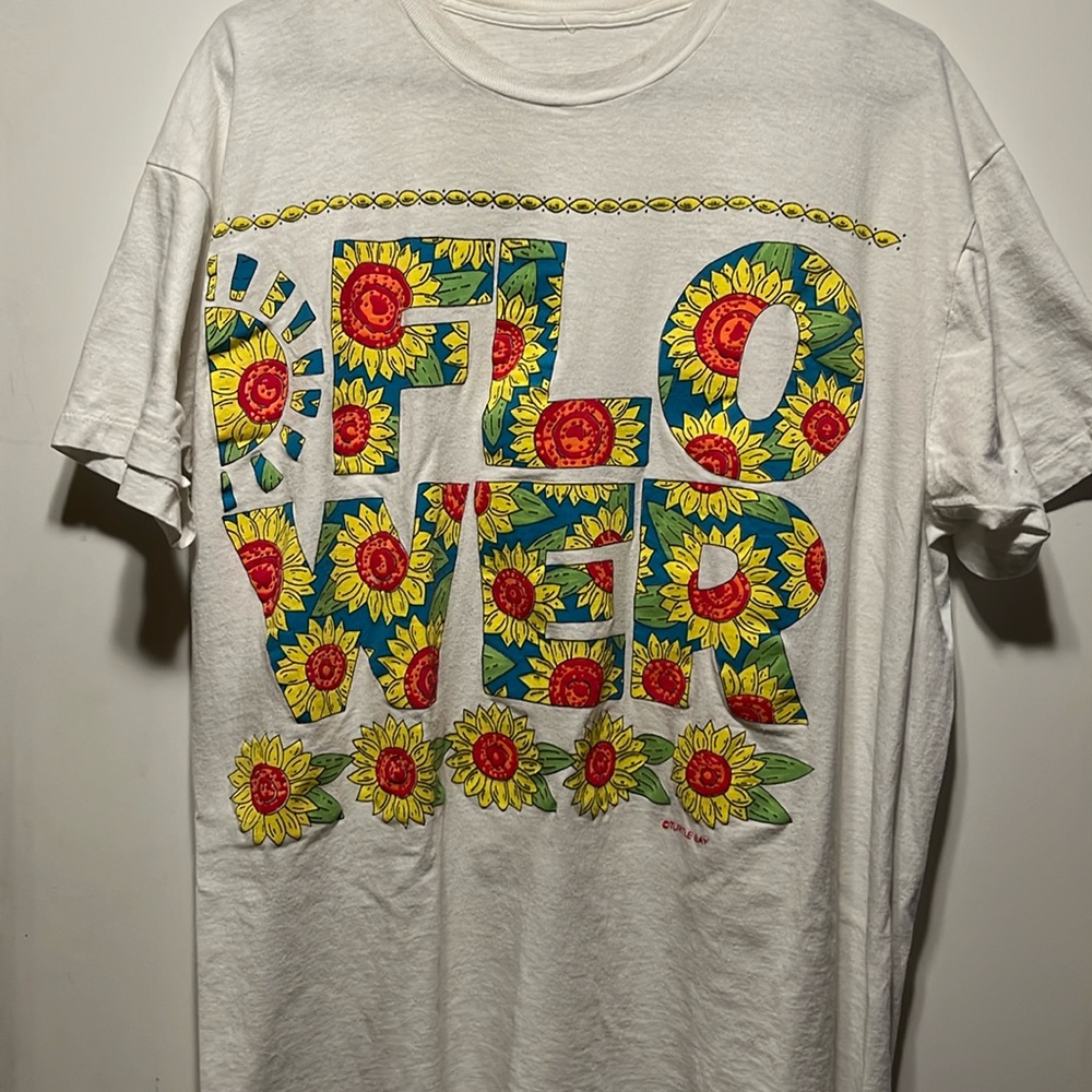 Vintage “Flowers” T-shirt
